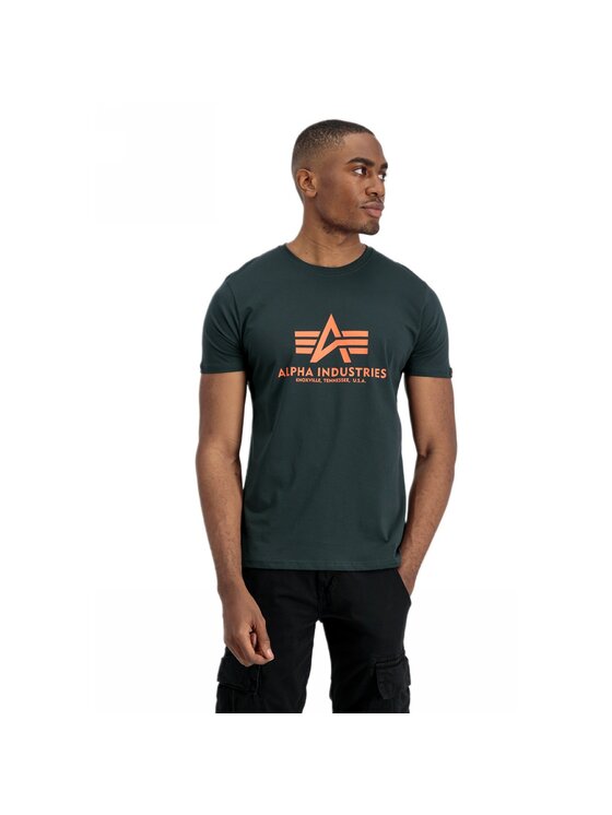Alpha Industries Alpha Industries Súprava tričiek AI.106524-663 Čierna Basic Fit