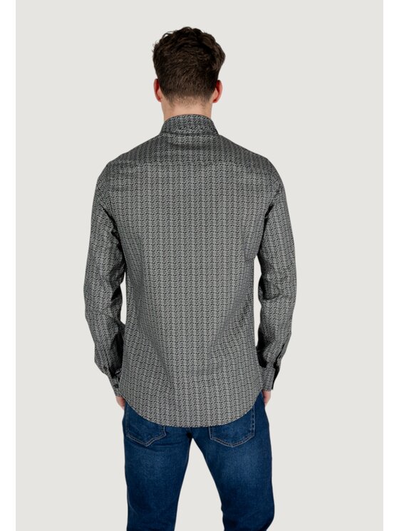 Armani Exchange Armani Exchange Koszula XM000625 AF13184 Czarny To Fit