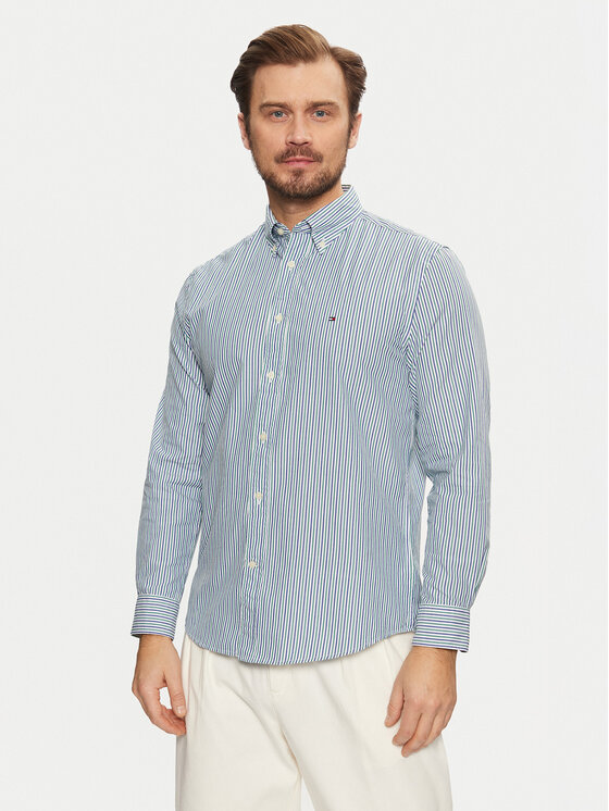 Tommy Hilfiger Tommy Hilfiger Marškiniai Classic MW0MW37549 Mėlyna Regular Fit