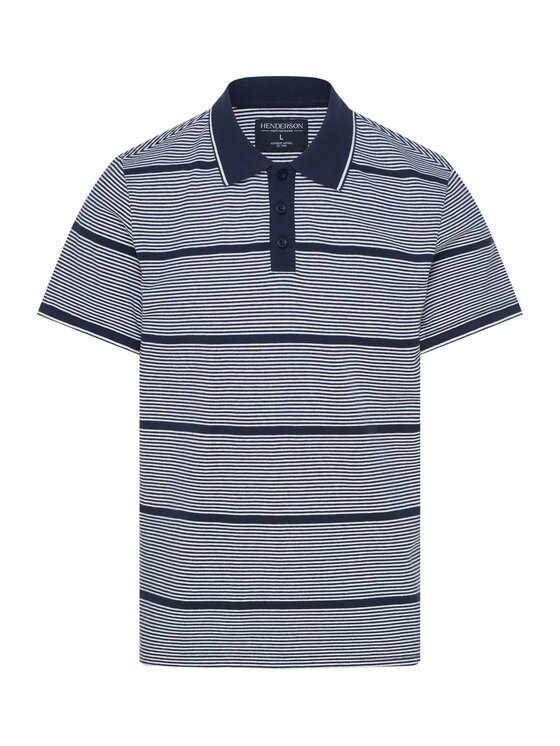 Henderson Henderson Polo 44617 Niebieski Regular Fit
