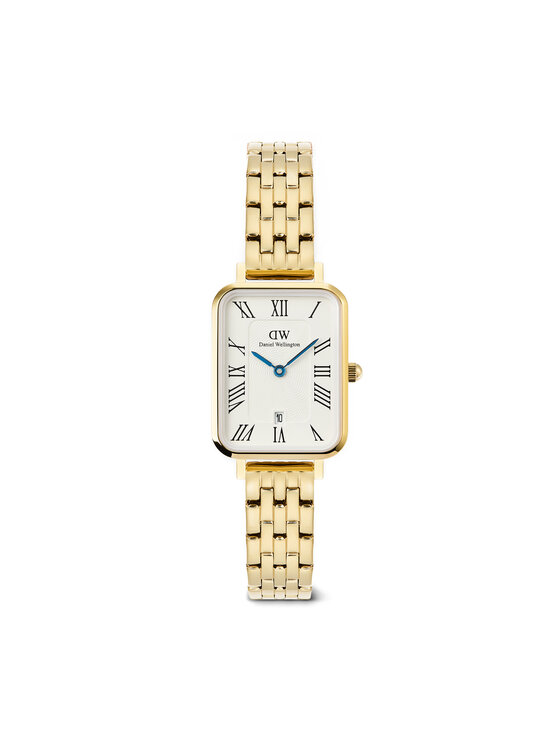 Daniel Wellington Zegarek Quadro DW00100861 Złoty