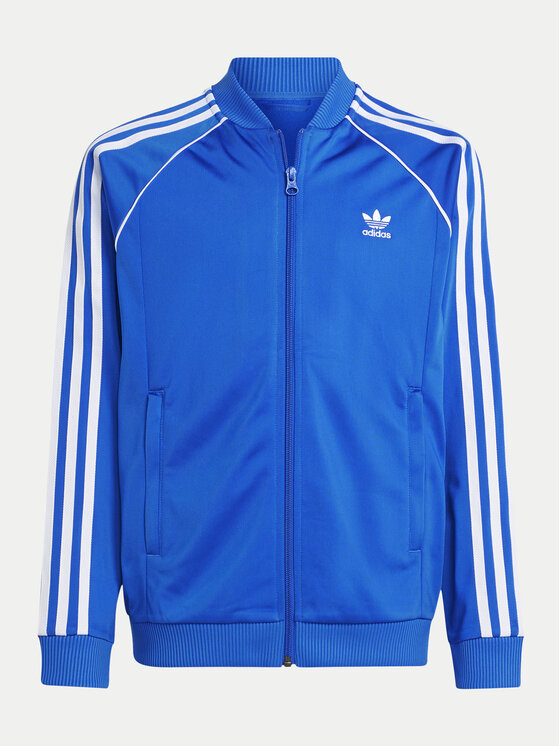 adidas adidas Mikina adicolor IY1583 Modrá Regular Fit