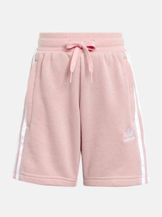adidas adidas Komplet t-shirt i spodenki adicolor JC9158 Różowy Regular Fit
