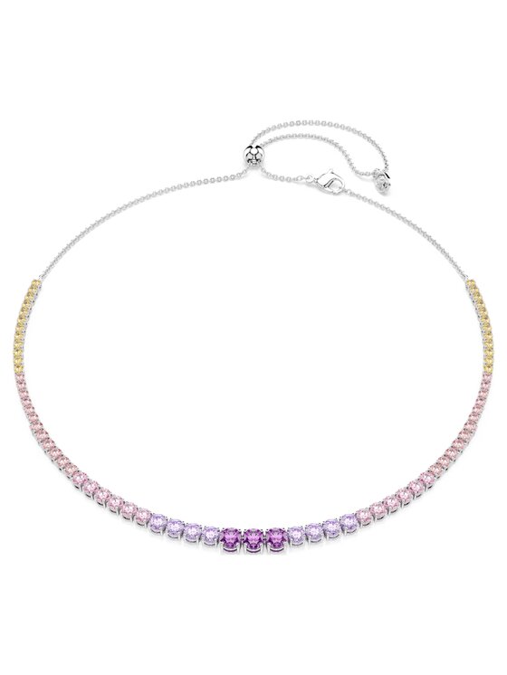 Swarovski Swarovski Naszyjnik Matrix Tennis 5751196 Fioletowy