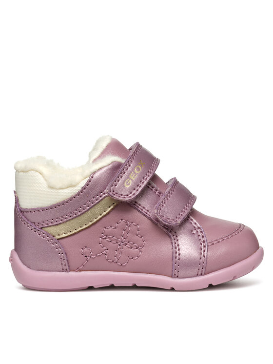 Geox Šnurovacia obuv B Elthan Girl B461QA 054AJ C8J1M Ružová