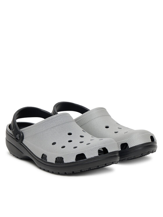 Crocs Crocs Παντόφλες Classic Reflective Clog 211282 Γκρι