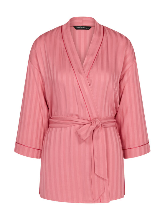Triumph Triumph Bademantel Amourette Jacquard 10227267 Rosa Relaxed Fit