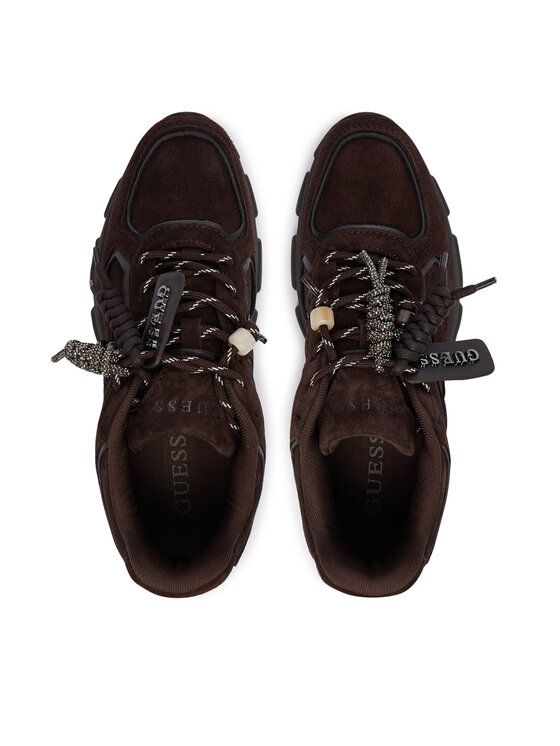 Guess Guess Sneakers FLFIRR SUE12 Marrone scuro