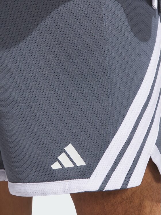 adidas adidas Szorty sportowe 151691 Szary Loose Fit