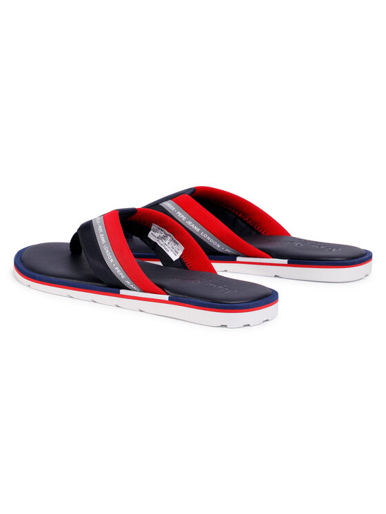 Pepe Jeans Pepe Jeans Žabky Barrel Reflective PMS90074 Tmavomodrá