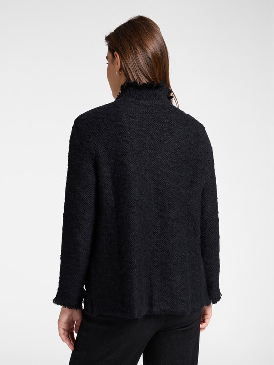 Elena Mirò Elena Mirò Cardigan M490Z000623N033 Nero Boxy Fit