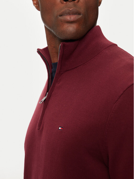 Tommy Hilfiger Tommy Hilfiger Maglione Essential MW0MW37331 Bordeaux Regular Fit