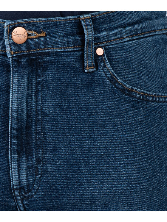Wrangler Wrangler Jeansy W18S8450X Niebieski Slim Fit