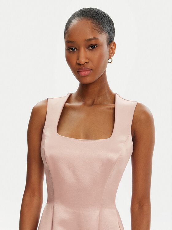 Rinascimento Rinascimento Sukienka koktajlowa CFC0122458003 Różowy Regular Fit