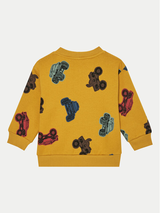 United Colors Of Benetton United Colors Of Benetton Felpa 3J4EG10GK Giallo Regular Fit