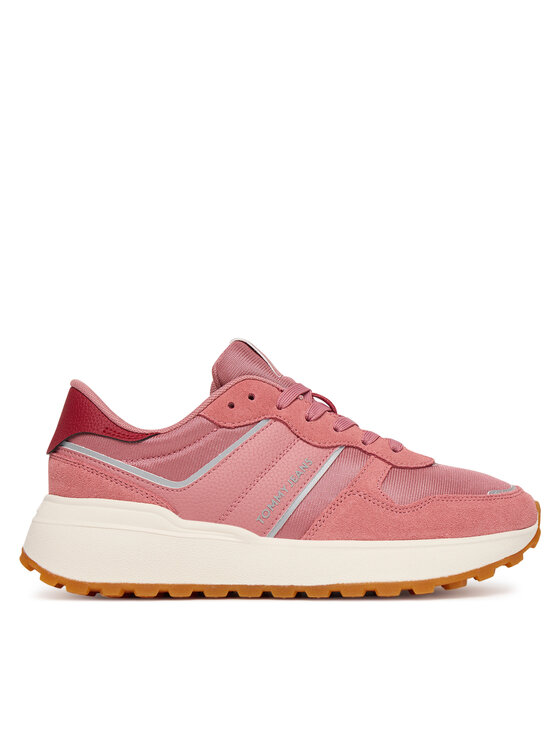 Tommy Jeans Tommy Jeans Sneakersy Tjw Cleated Runner EN0EN02788 Różowy