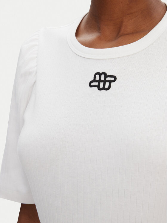 Munthe Munthe T-shirt Parsa 252110025264 Bianco Regular Fit