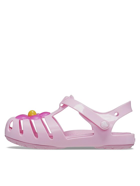 Crocs Crocs Sandały Crocs Isabella Charm Sandal T 208445 Różowy