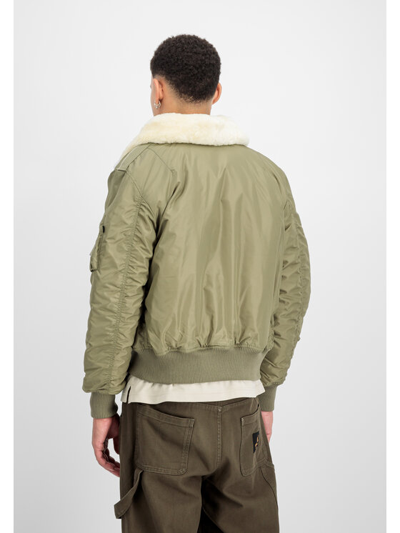 Alpha Industries Alpha Industries Kurtka bomber Injector III Bomber Jacket Brązowy Slim Fit