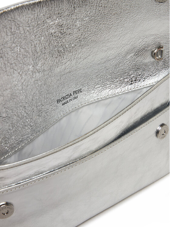 Patrizia Pepe Patrizia Pepe Torbica CB5460/L041-S298 Srebrna