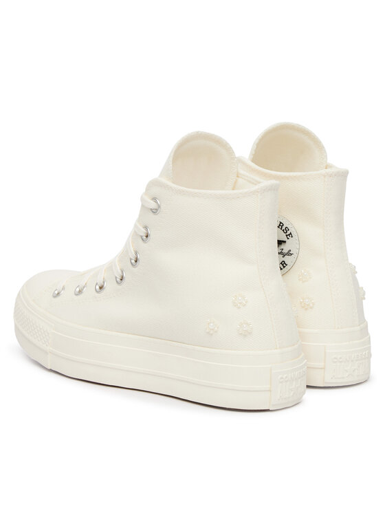 Converse Converse Modne superge Chuck Taylor All Star Lift Platform Beads A16107C Écru