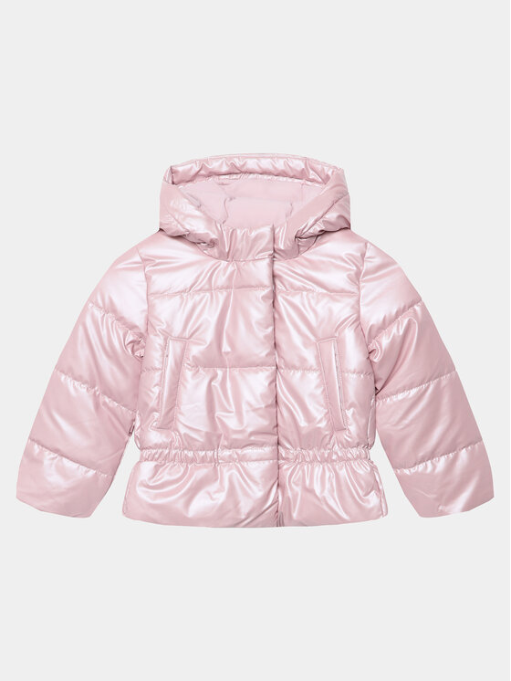 United Colors Of Benetton Geacă din puf 22Z0GN01Q Roz Regular Fit