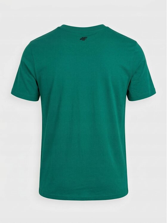 4F 4F T-Shirt Z-TTSHM3948-3-P Bordowy Regular Fit