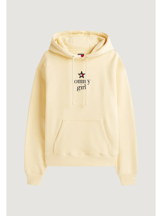 Tommy Jeans Tommy Jeans Felpa DN0DN00099 Bianco Casual Fit