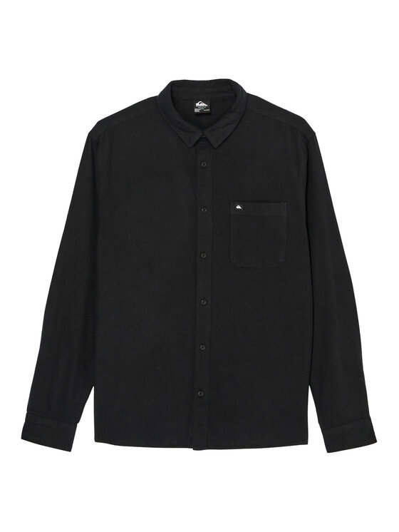 Quiksilver Quiksilver Košile Motherfly Solid EQYWT04651 Černá Regular Fit