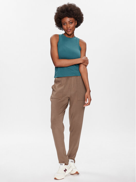 Top TSLEF006 Verde Regular Fit