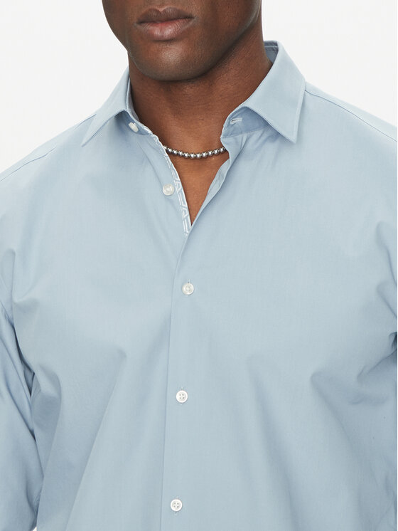 HUGO HUGO Košeľa Koey 50539766 Modrá Slim Fit