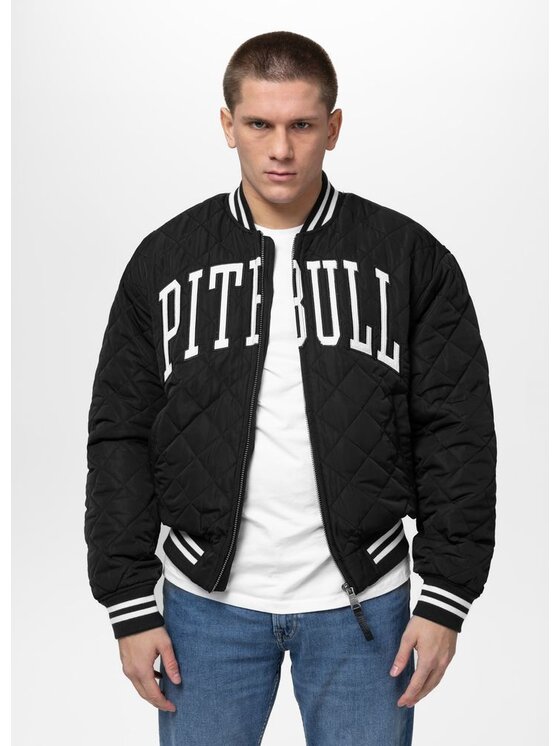 PITBULL PITBULL Kurtka przejściowa JUPITER Czarny Regular Fit