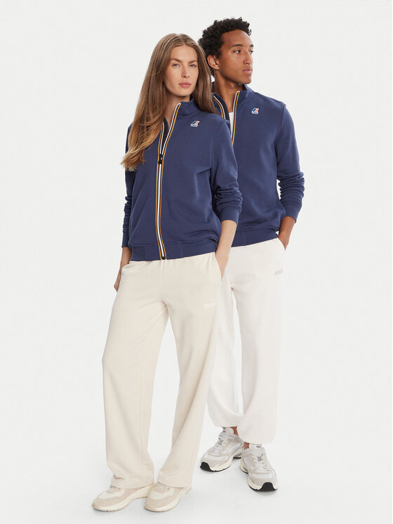 K-Way K-Way Sweatshirt Augur K41225W Dunkelblau Regular Fit