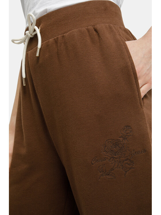 Cross Jeans Cross Jeans Spodnie dresowe 80161-025 Brązowy