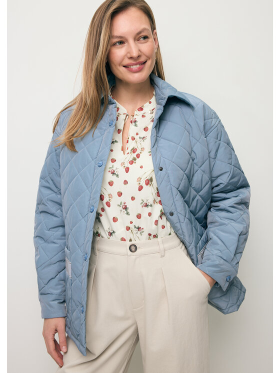 BIZUU BIZUU Bunda pro přechodné období MARIN Modrá Standard Fit