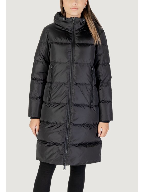 Armani Exchange Kurtka puchowa DOWN JACKET Czarny Firm Fit