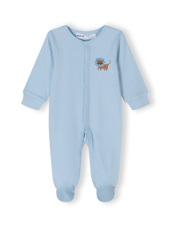 minoti minoti Pajac 24babypack1 Niebieski Regular Fit