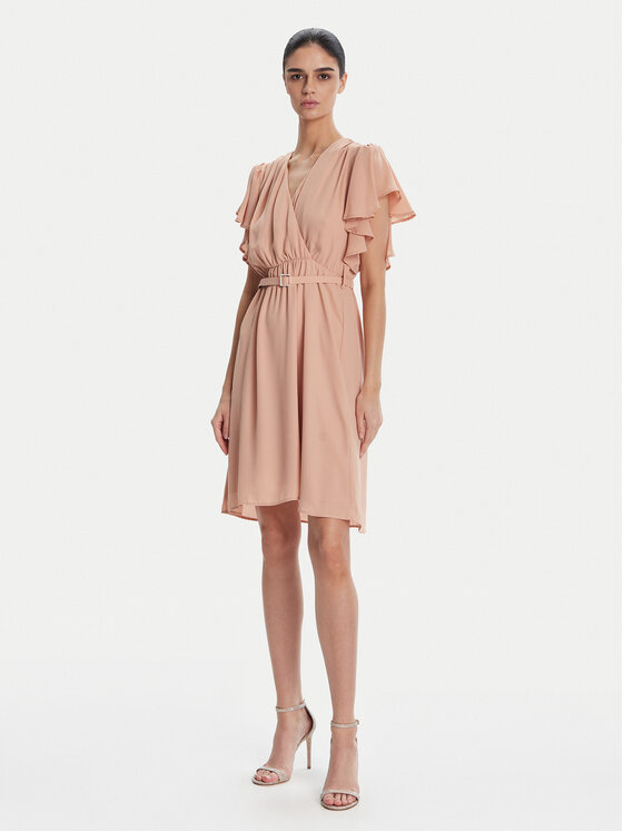 ARTIGLI ARTIGLI Kokteilinė suknelė ACAB002333 029 Smėlio Regular Fit