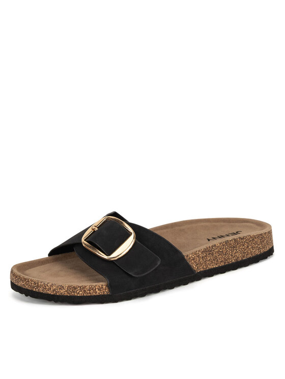 JENNY JENNY Şlapi LB-P1598-YLD Negru