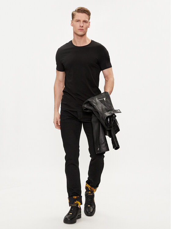 Versace Jeans Couture Versace Jeans Couture Traperice 76GAB5DM Crna Slim Fit