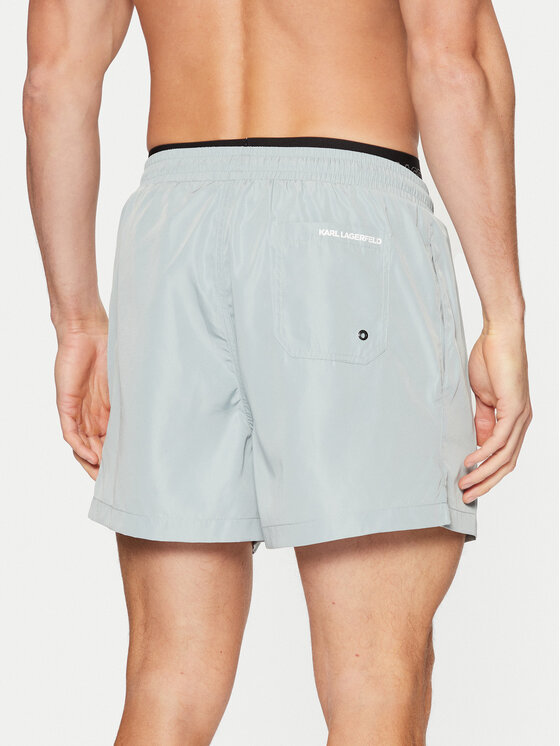 KARL LAGERFELD KARL LAGERFELD Kupaće gaće i hlače A1M46058 Siva Regular Fit