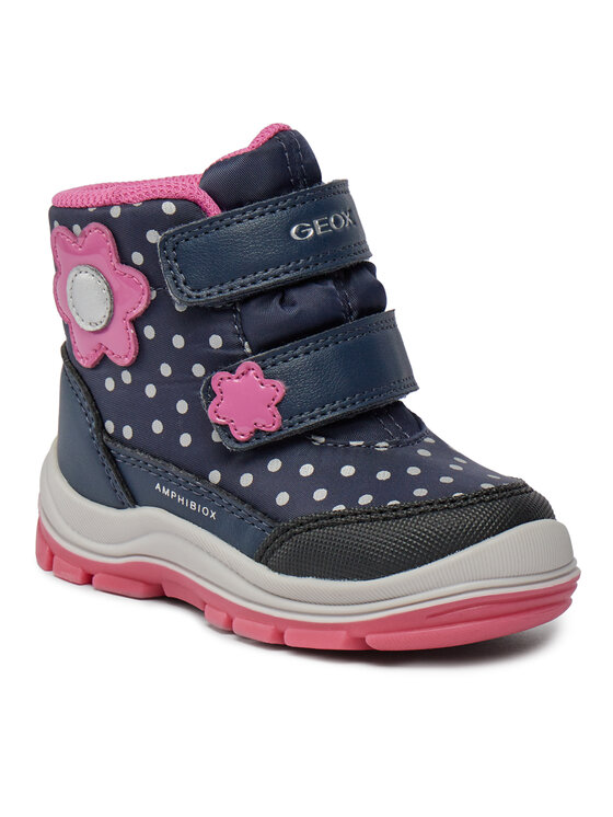 Geox Geox Schneeschuhe B Flanfil Girl B Abx B363WB 0MNBC C4268 M Dunkelblau