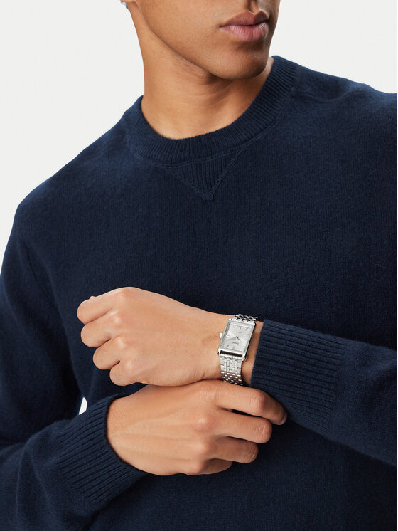 Casio Casio Zegarek MTP-B215D-7AVER Srebrny