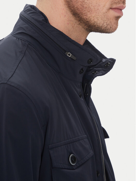 Aeronautica Militare Aeronautica Militare Prechodná bunda 251AB2217CT3264 Tmavomodrá Regular Fit