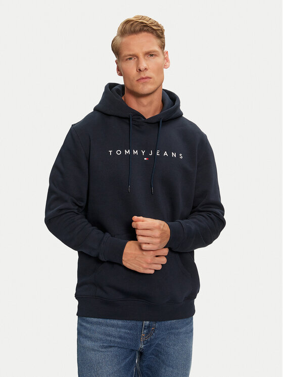 Tommy Jeans Tommy Jeans Bluză DM0DM20746 Bleumarin Regular Fit