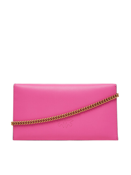 PINKO PINKO Torbica Flat Purse Mini AI 25-26 PCPL 105347 A0F1 Ružičasta