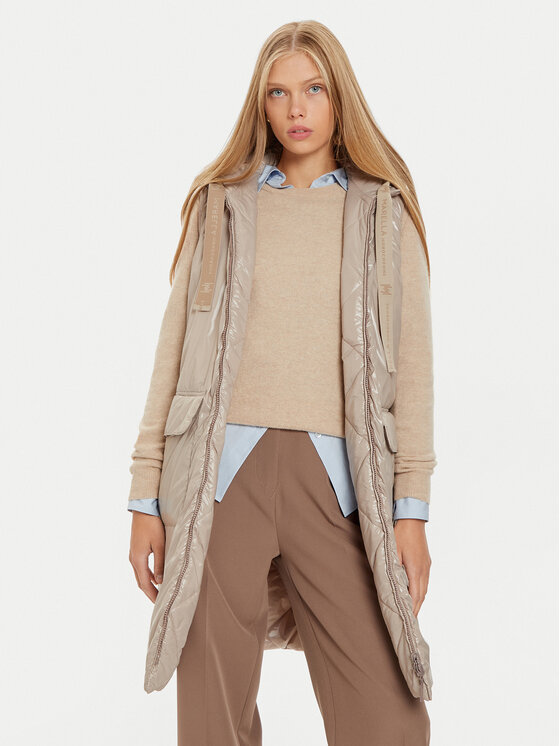 Marella Marella Varrukateta jakk Cirino 2423296017 Beež Regular Fit