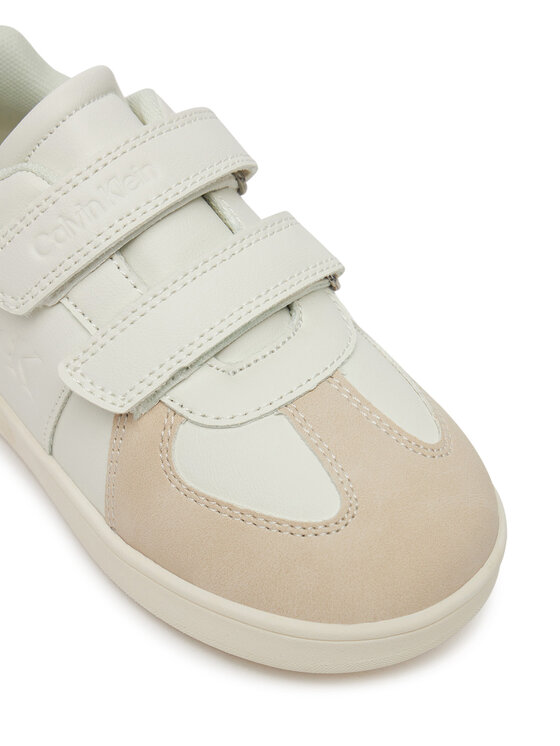Calvin Klein Jeans Calvin Klein Jeans Laisvalaikio batai Low Cut Velcro Sneaker V1X9-82075-1269 S Balta