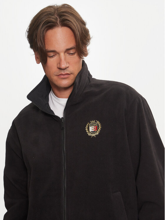 Tommy Jeans Tommy Jeans Μπουφάν μεταβατικό DM0DM19643 Μαύρο Regular Fit
