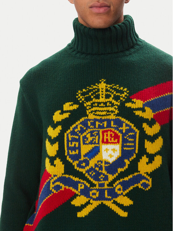 Polo Ralph Lauren Polo Ralph Lauren Rollkragenpullover 710B59534001 Dunkelgrün Regular Fit